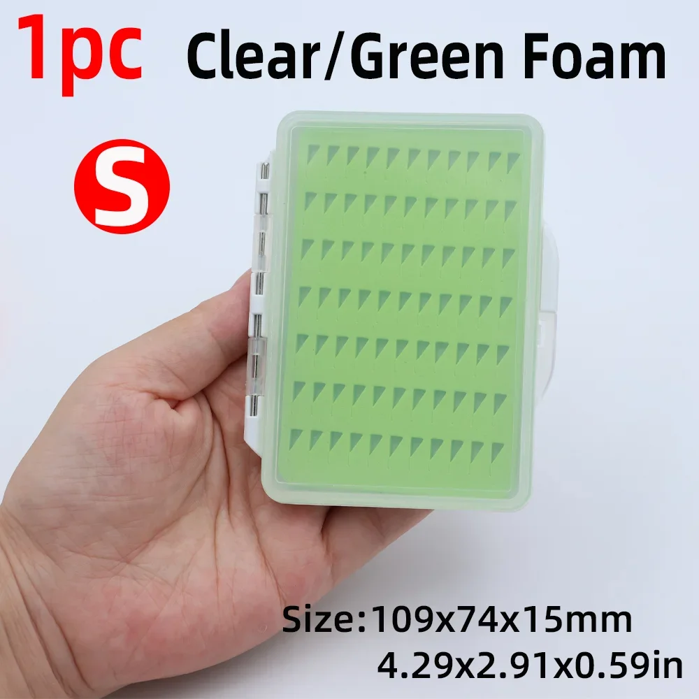 1pc Clear I Green S