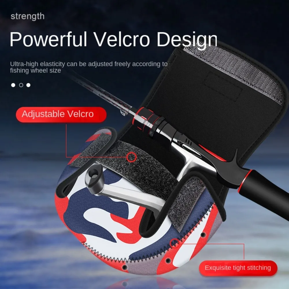 Tapa protectora para caña de pescar, funda protectora, sujetador grueso, correas para caña de pescar, soportes, elasticidad ventilada, corbata para caña de pescar - imagen 2