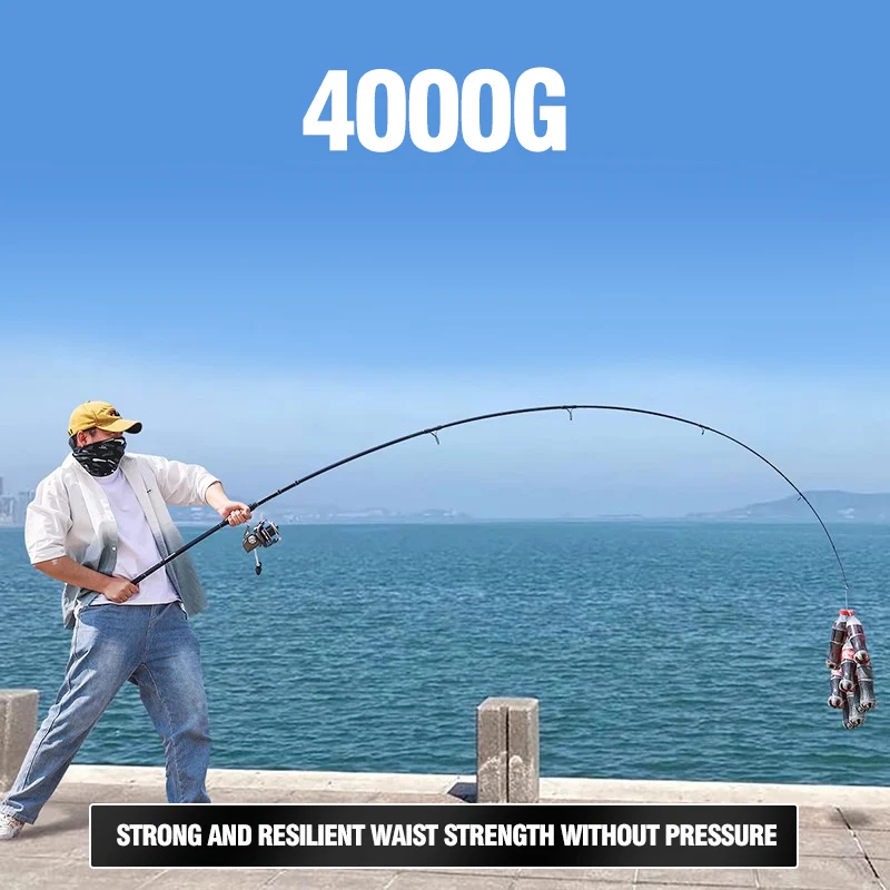 Caña de pescar de carpa súper dura, caña giratoria para pescar, caña de pescar ultraligera kastking, caña de pescar telescópica, caña alimentadora - imagen 4