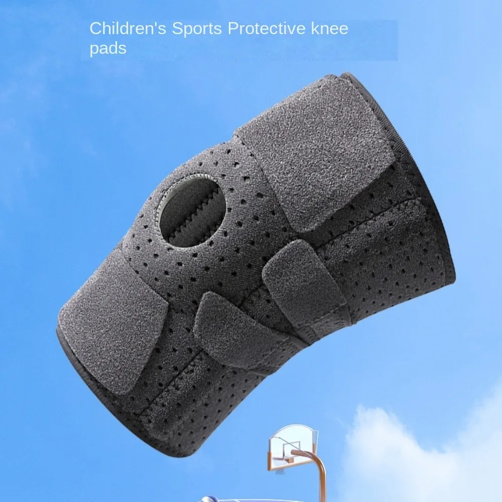 Rodilleras ajustables para niños, rodillera cómoda para protección de rótula, banda de protección, rodillera deportiva de alta elasticidad para tenis - imagen 2
