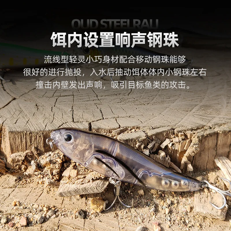 Señuelo de pesca con lápiz Topwater, 78/100mm, 7,5g/14,3g, cebo flotante de superficie, señuelos de agua superiores para Lucio de lubina - imagen 3