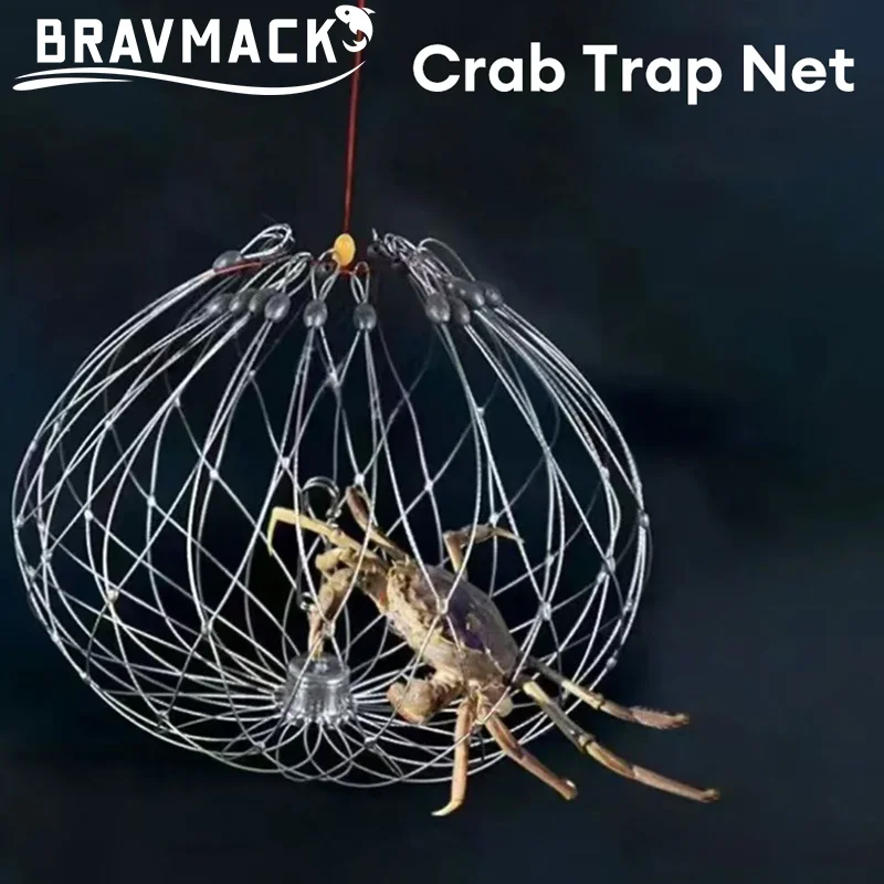 Trampa de Pesca con Cierre Automático – Acero Inoxidable