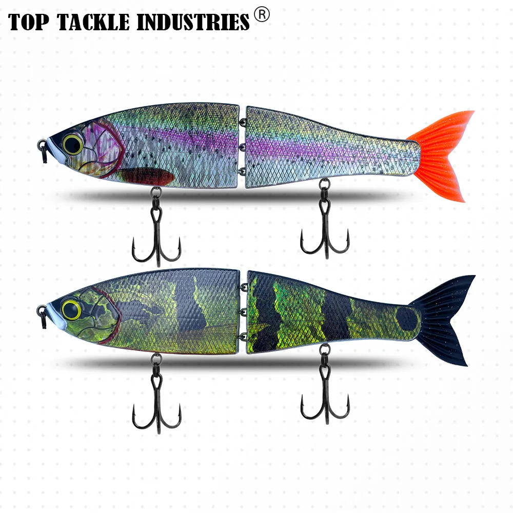 1 Uds cebo de natación 200mm76,5g/240mm124g giro de 360 grados señuelo de pesca cebo articulado hundimiento lento sección Topwater lubina - imagen 4