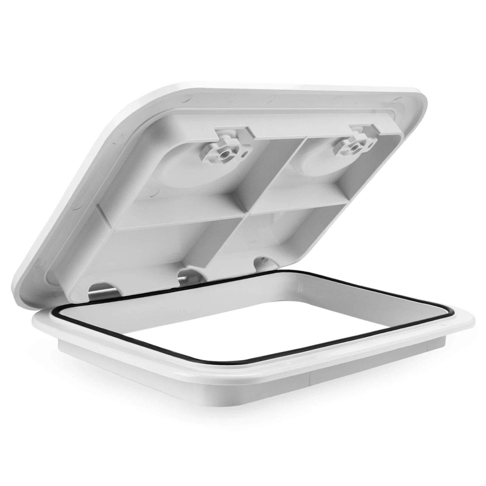 Cubierta Rectangular Marina ABS, cubierta de escotilla de 440x315mm, impermeable, Anti-UV, antideslizante, cubierta de plástico para RV, escotilla de paseo para barco - imagen 2