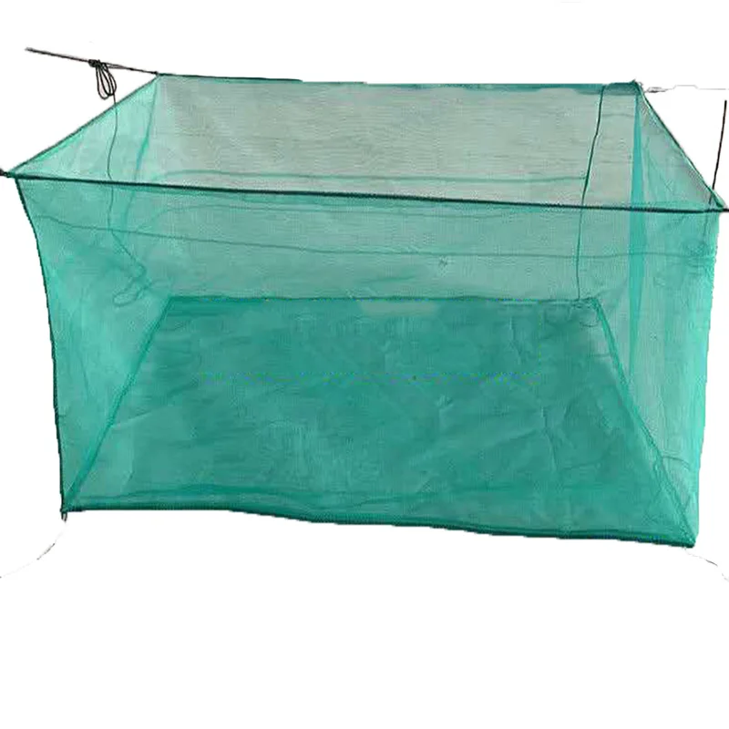 Jaula de pescado Lawaia, 10 malla, Loach, Anguila, freír, langosta, cangrejo, almacenamiento, jaula de pescado, cría, red de pesca de nailon personalizada, malla pequeña - imagen 5