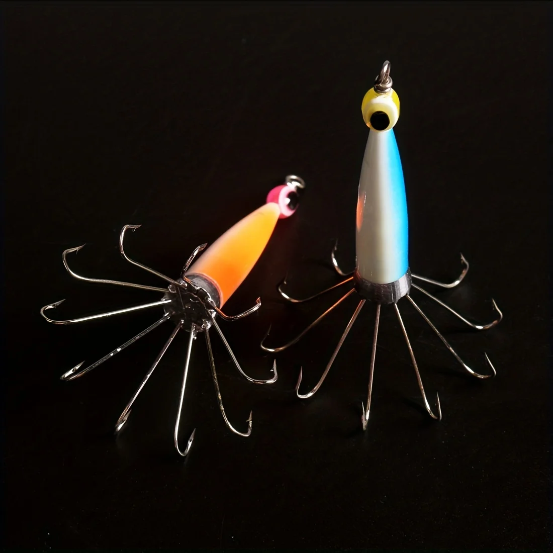 Anzuelo rocoso de calamar luminoso de 10 garras, aparejos de pesca soplar Sus al siguiente nivel, accesorios de anzuelos de pesca - imagen 2