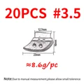 20PCS SIZE 3o5