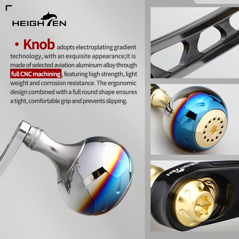 La rueda giratoria HEIGHTEN de un solo batido de 65 mm se puede transformar en 70 mm con pastilla de agarre redondo, accesorios de modificación de 38 mm - imagen 5