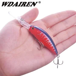 Wobbler Minnow 95mm flotante – Ojos 3D