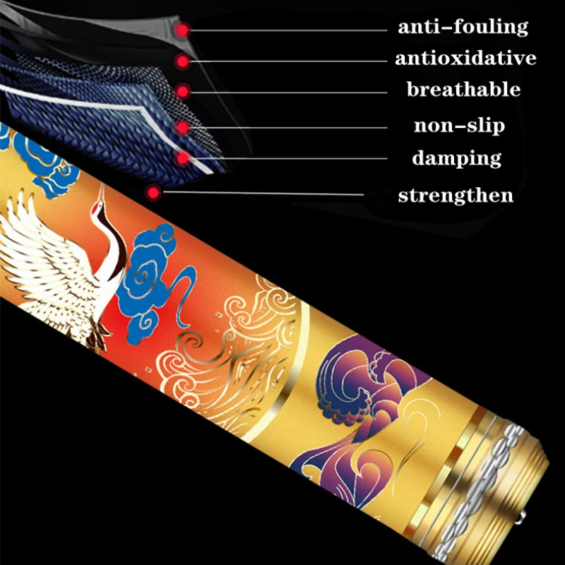 Caña de pescar ultraligera de Taiwán, accesorio de caña de pescar de alto carbono, 4/6/8H - imagen 4