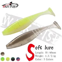 Walk Fish Vinilo Shad bicolor cola T para spinning