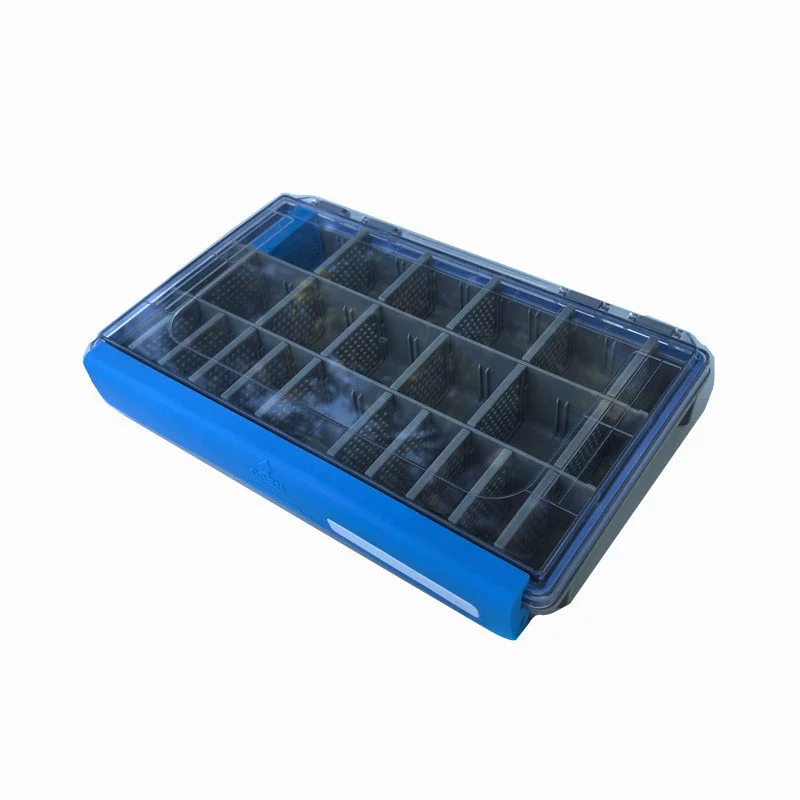 Caja de equipo de pesca transparente para cebo de gran capacidad y caja de almacenamiento de accesorios para cebo - imagen 3