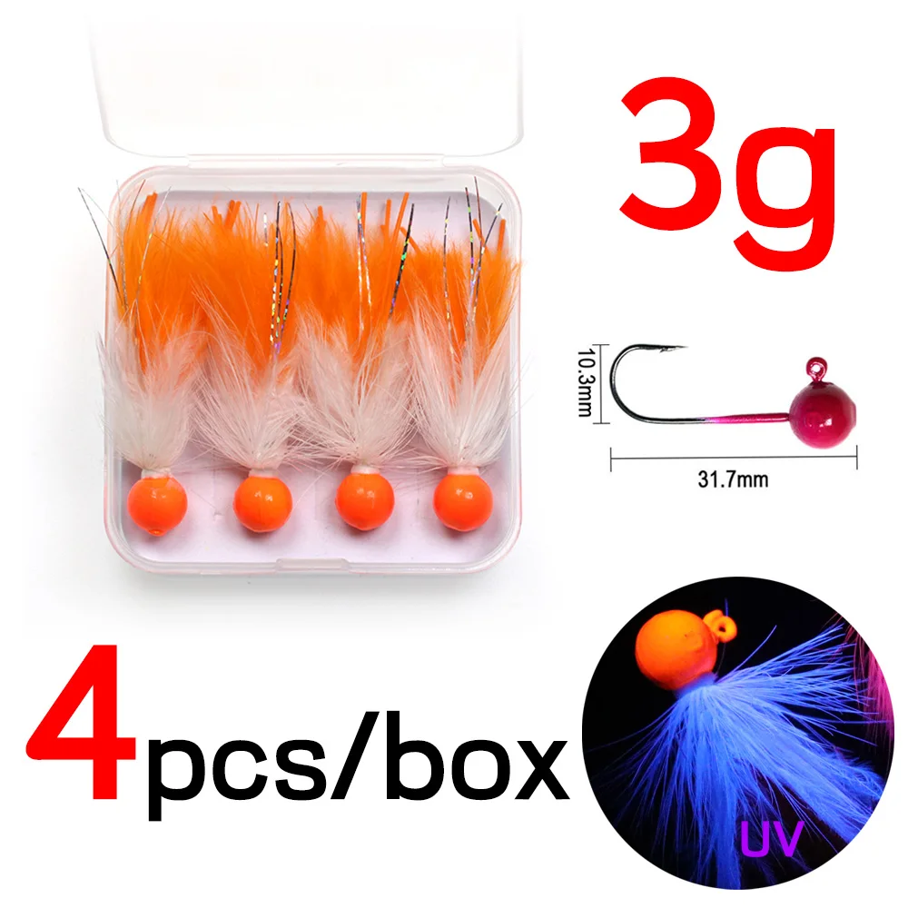 4pcs 3g Orange