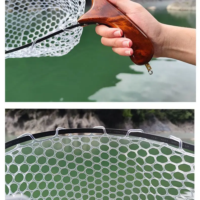 Descubra la red de pesca perfecta para una captura perfecta con su diseño duradero y estructura liviana