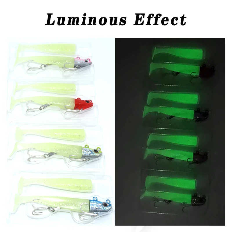 TAKEDO LS09 PVC Swimbait cabeza de Metal Pesca en el mar cebos artificiales Señuelos de Pesca señuelo suave cebos blandos Señuelos de Pesca señuelo de lubina - imagen 3