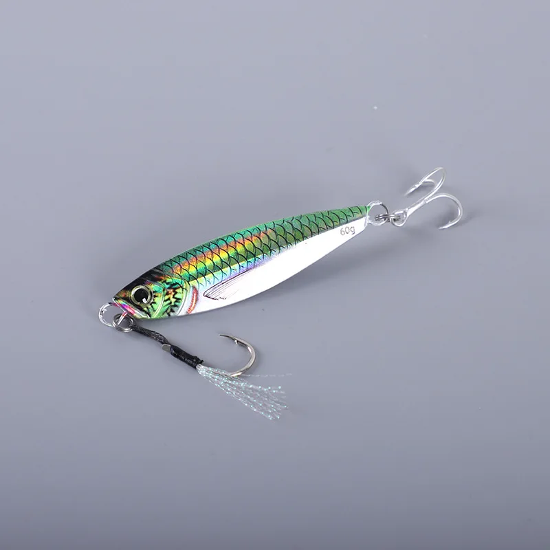 Señuelos de Pesca en el mar, anzuelos de plantilla lenta de Metal, cuchara de cebo Artificial, señuelos de plantilla de pesca en barco, Señuelos de Pesca súper duros, 7g, 10g, 15g, 20g - imagen 5