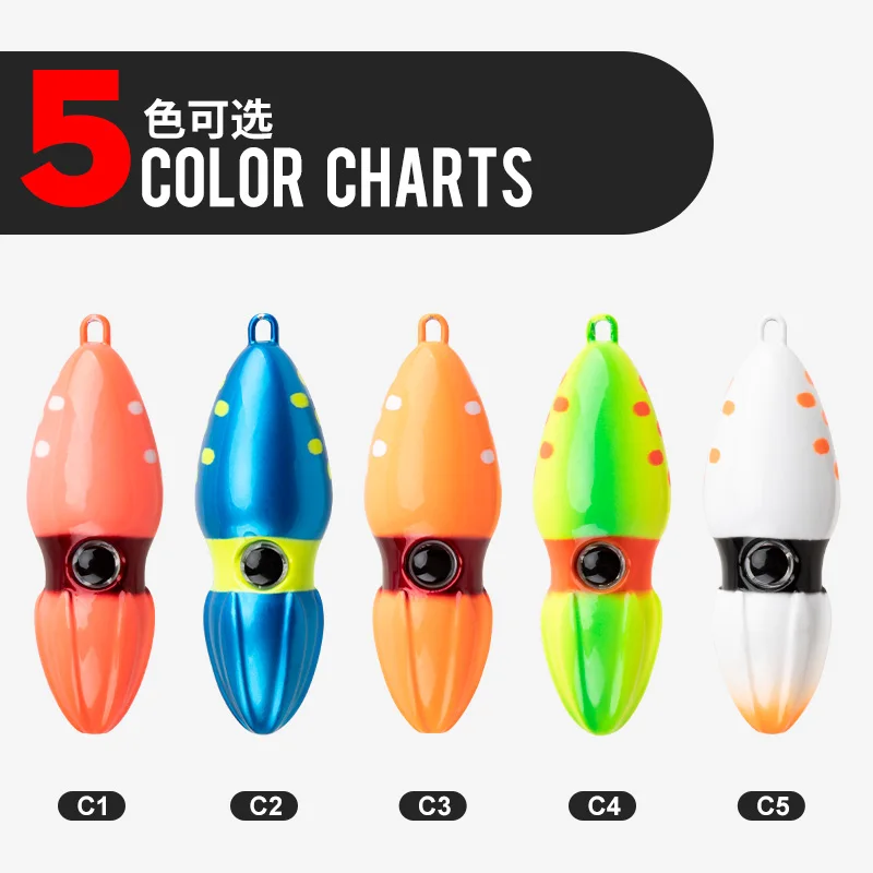 TEASER J137 inchiku aparejos de pesca de agua salada cebo de jigging 40g 60g 80g 100g 150g hundimiento jigbait pesca luminosa plantilla de metal señuelo - imagen 5