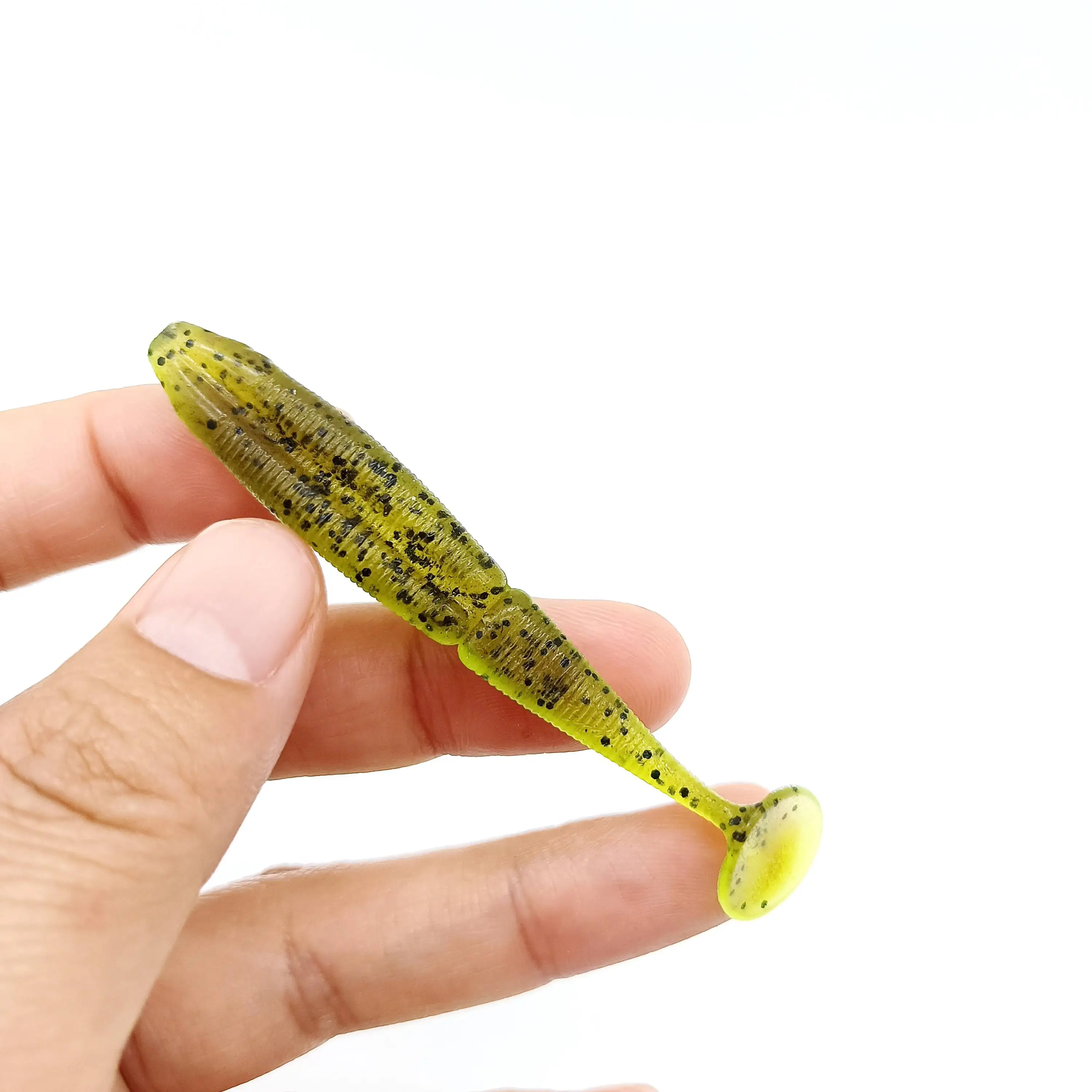 DUODUOYU 8 Uds TPE Señuelos de Pesca blandos 2,8g/70mm Swimbait cebo Artificial de silicona suave Leurre Souple Pesca aparejos de Pesca de camarones