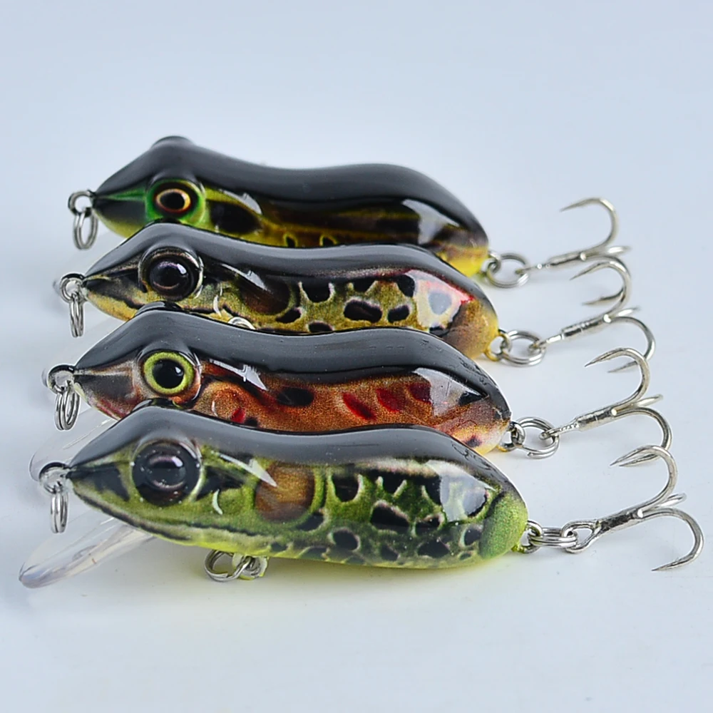 Crankbait con láser, ojos 3D y anzuelos triples