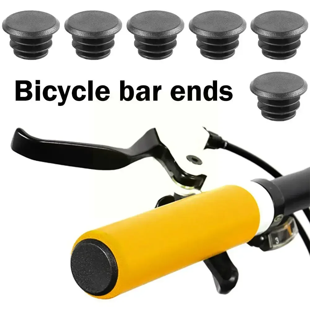6 uds tapones para manillar de bicicleta clásico delicado tapón de plástico para bicicleta manillar de carretera cubiertas de montaña empuñaduras tapa final T1V1 - imagen 3