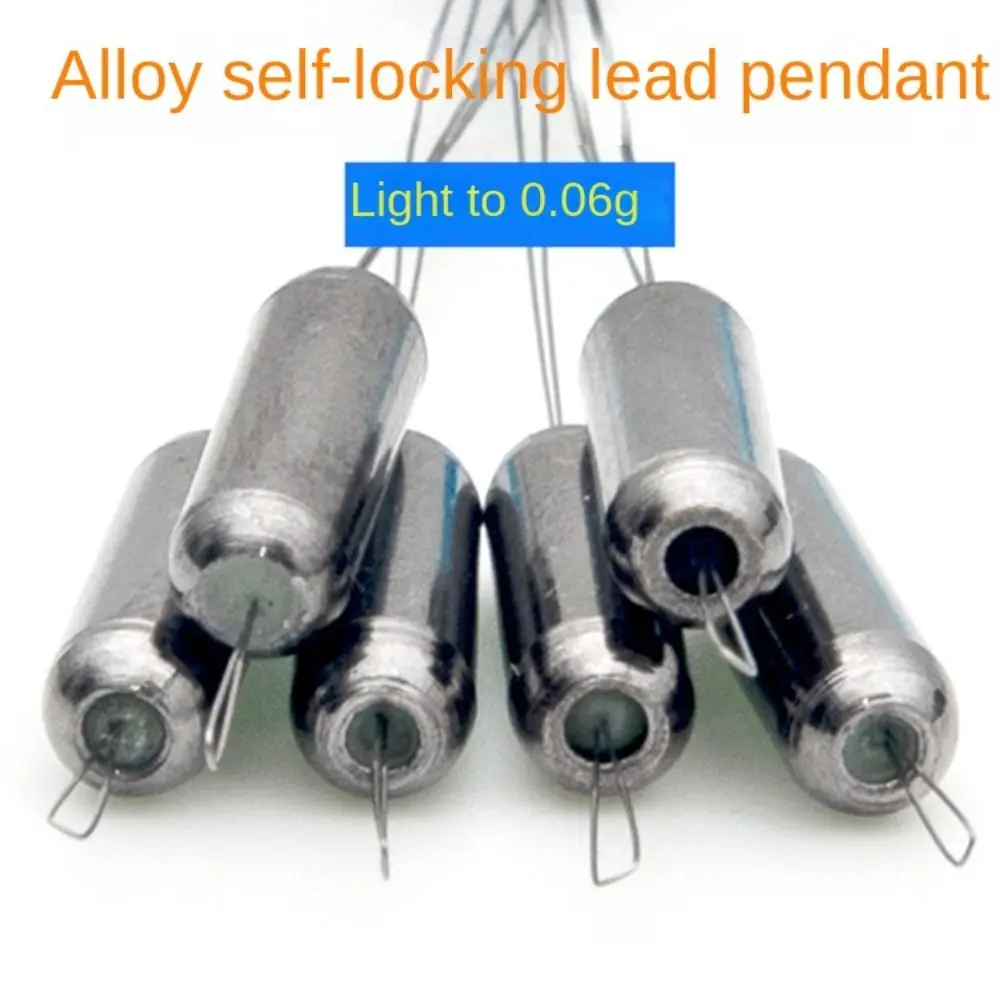 Plomos de plomo para pesca de carpa, 20 piezas, núcleo suave de silicona, peso de 0,06-0,9g - imagen 2