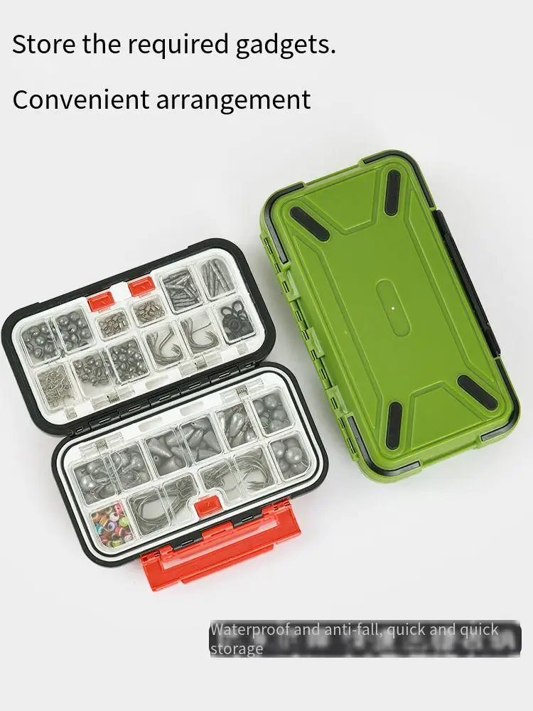 Equipo de pesca PD, 397 Uds., juego de accesorios LUYA, aparejos de Texas, cuentas de bloqueo, caja LUYA, libro de accesorios de pesca en el mar - imagen 3