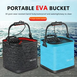 Contenedor de cebo vivo Eva plegable - Cubo de pesca multifunción