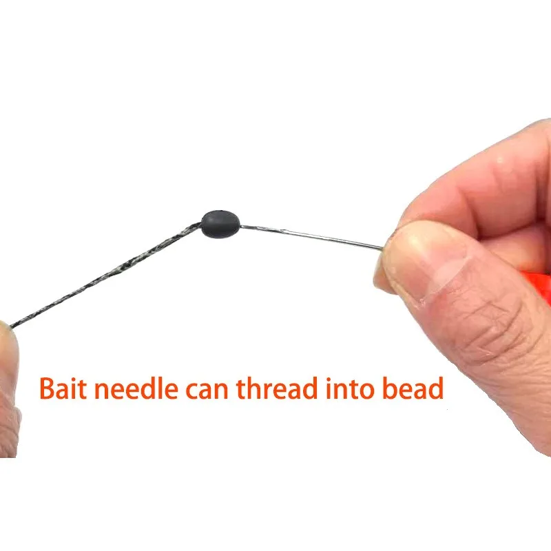 Accesorios de pesca de carpa, cuentas espaciales de tungsteno para núcleo de plomo, sin plomo, línea de anzuelo de pesca, aparejo Chod, aparejos de carpa, 10 Uds. - imagen 4