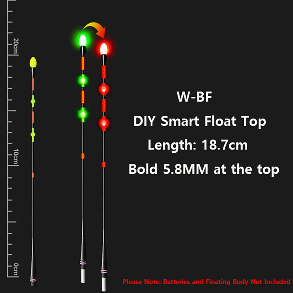Flotador electrónico inteligente para pesca nocturna, accesorio coreano que cambia de Color, inducción de gravedad superior, novedad de 2022 - imagen 5