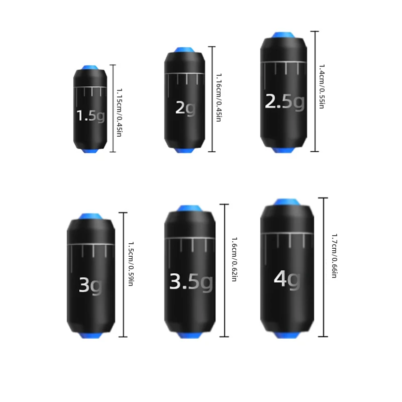 Aorace 50/100 Uds 1,5G-3,5G escala mesa de plomo pesca plomo cuero escala plomo accesorios de equipo de pesca al por mayor - imagen 4