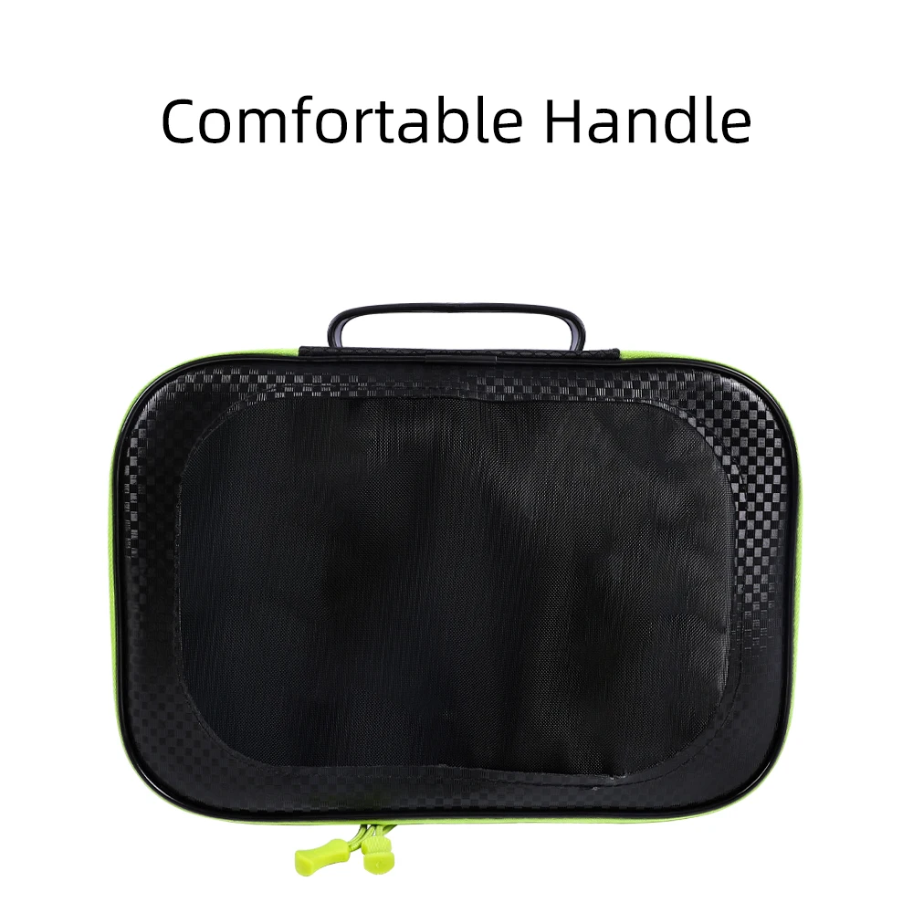 Mifine-cubo multiusos grueso de EVA, caja de pesca impermeable, cajas de equipo de pesca, cubo para peces vivos, juego de 3 uds, estuche de almacenamiento, bolso - imagen 3