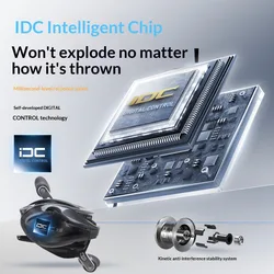 Carrete de pesca Hasida X6 DC – Freno electrónico inteligente
