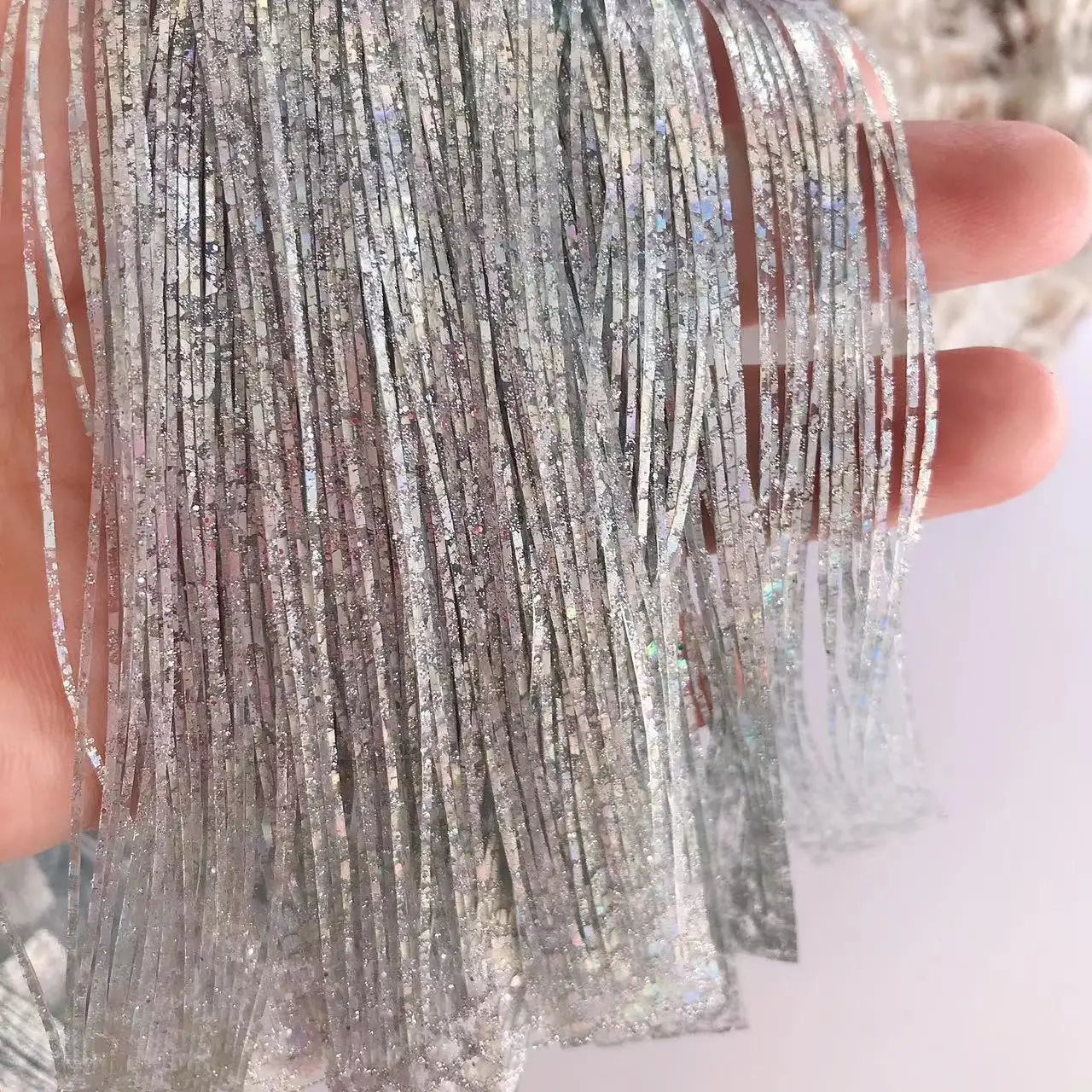 Capas de falda de silicona para señuelo de pesca, Material de falda de silicona para artesanía de aparejos, Spinner DIY, plantillas de goma, Buzzbait 8850-001 - imagen 5