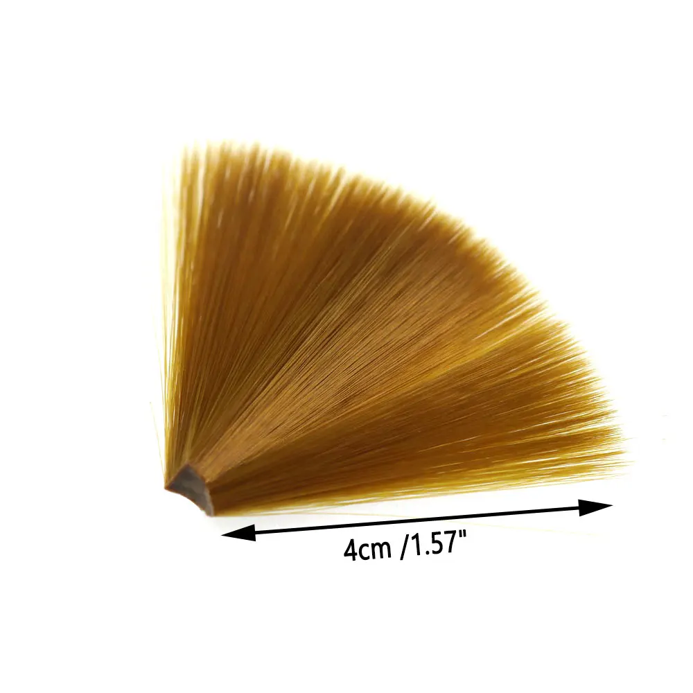 Fibras de nailon cónicas Bimoo para atado de moscas secas, Material de colas Mayfly, colas de ninfa de alto flotador, fibras ultrafinas, colas de alas de mosca seca - imagen 4