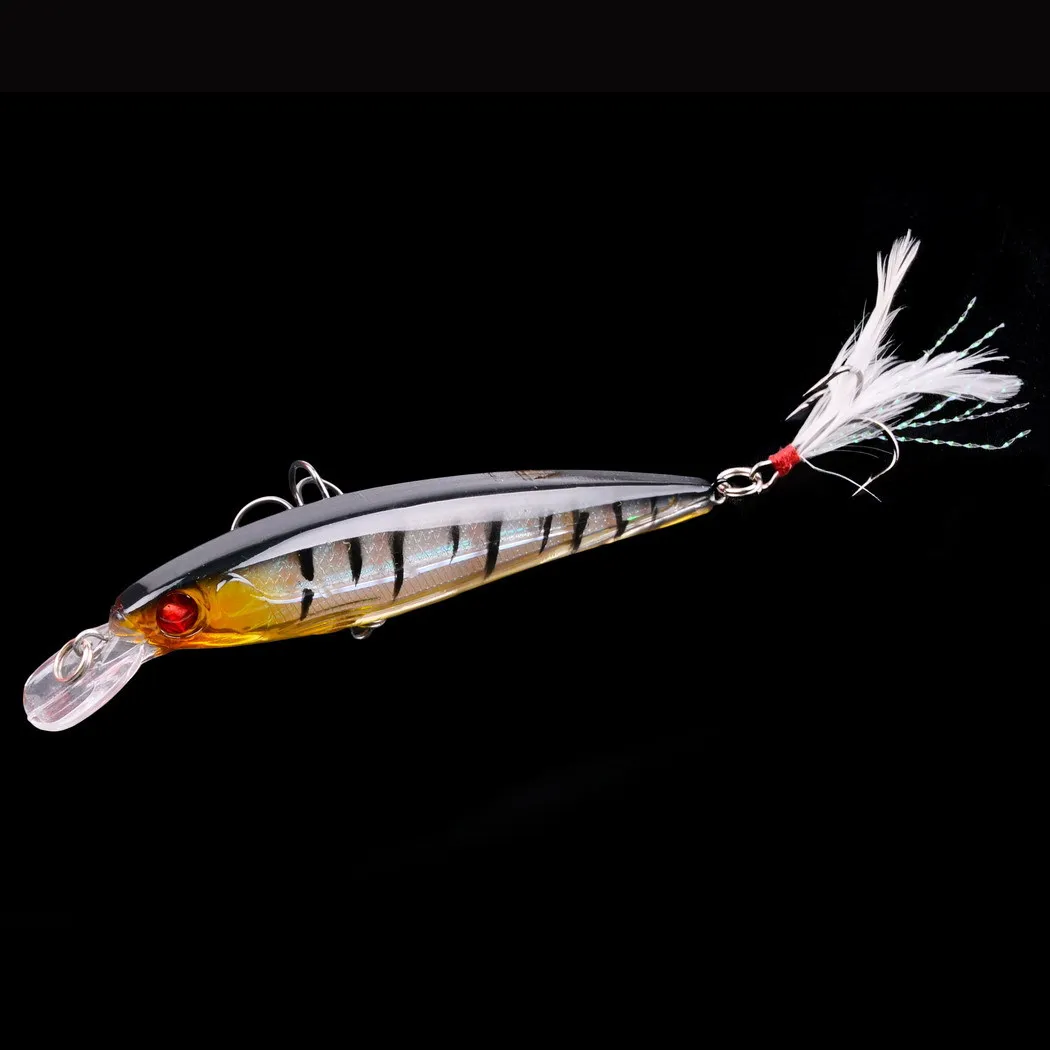 Señuelo de Pesca de pececillo láser, anzuelos de Pesca de 13,6g/11,2 cm, aparejos Wobbler, Crankbait Artificial, cebo duro japonés, Swimbait, 1 Uds. - imagen 5