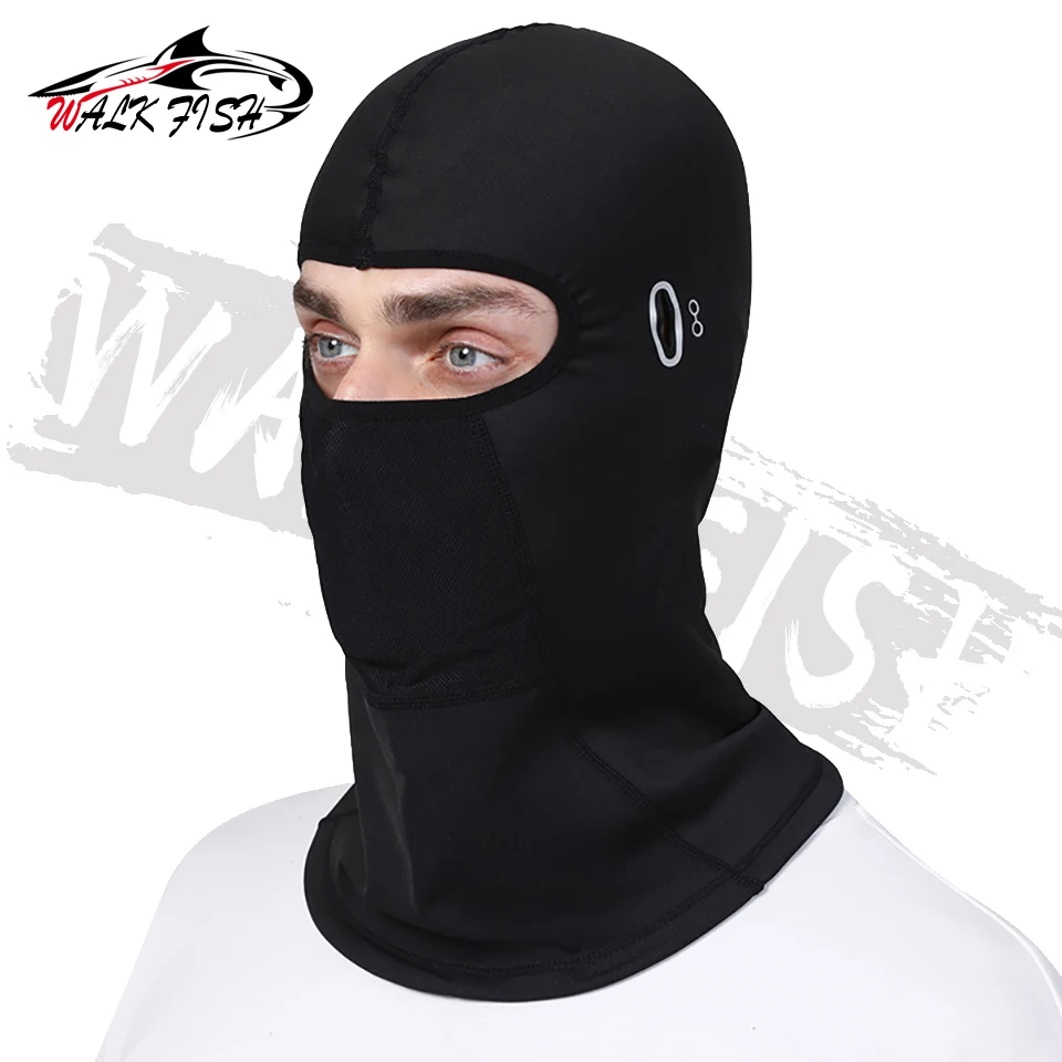 Pasamontañas de pesca a prueba de viento Unisex, máscara facial cálida para correr al aire libre, montar en bicicleta, sombreros cálidos, bufanda resistente al frío - imagen 2
