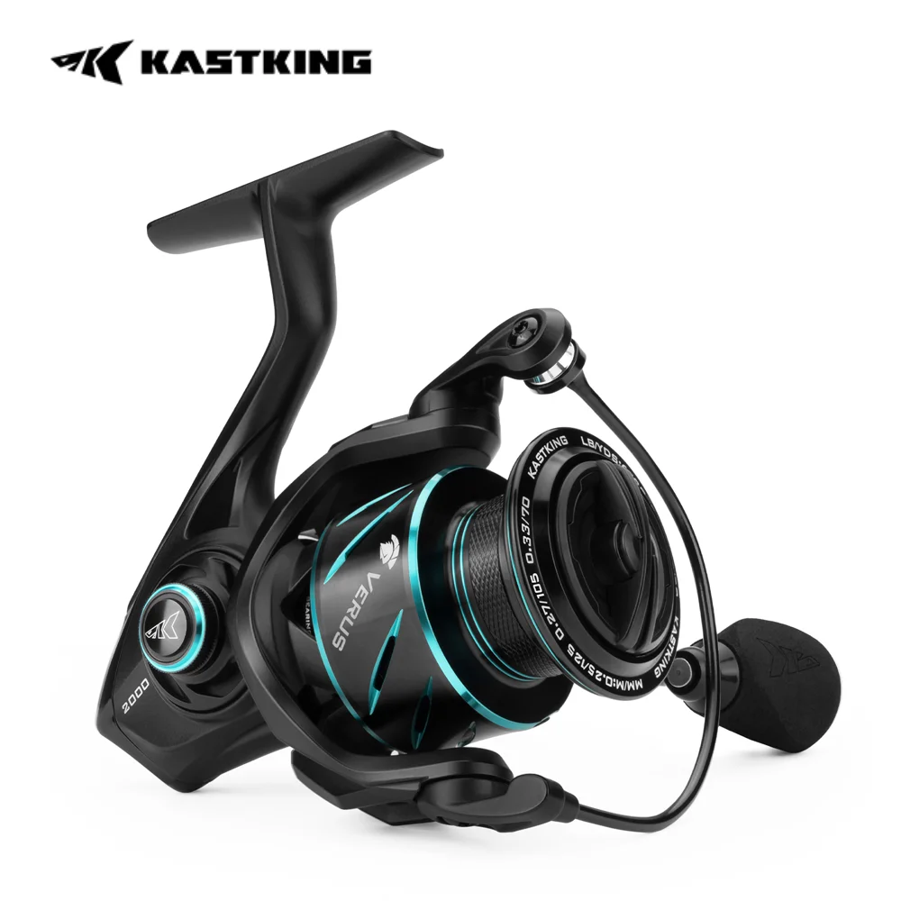 KastKing Verus – Carrete spinning ultraligero 6,2:1 22 lb