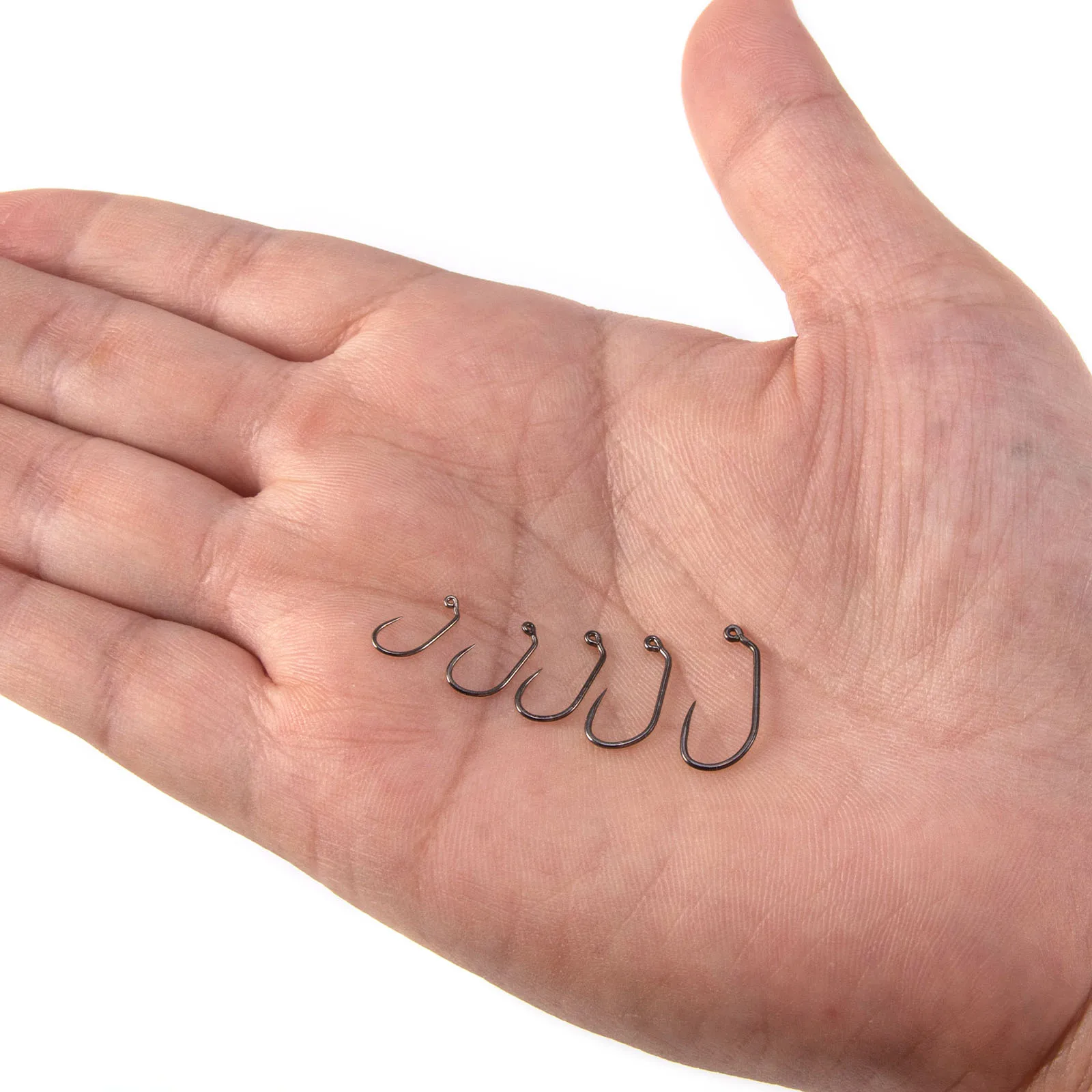 30 piezas # 10- # Gancho de plantilla Aberdeen de 18 y 60 grados, gancho para atar moscas, vástago curvo sin bardo para callos en seco y húmedo, moscas, camarones, Caddis Pupa - imagen 5