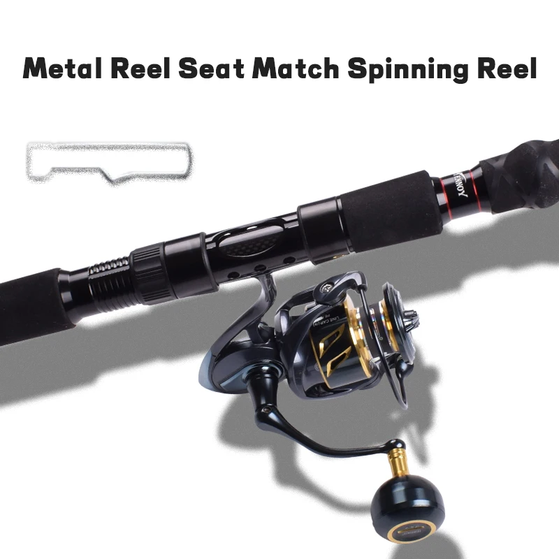 Mavllos CHALLENGER caña giratoria de pesca en barco, señuelo de caña de pescar de atún 80-250 g de línea Wt. Caña giratoria de bajo de carbono de 3 secciones de 30-50 lb - imagen 5