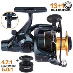 Carrete giratorio Sougayilang – Doble arrastre 10-20 kg pesca marítima