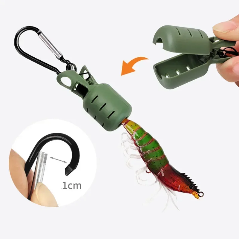 6 unids/set calamar Jig gancho cubierta anzuelos de pesca cubierta paraguas gancho tapas Protector plantillas de pesca señuelo tapas de seguridad accesorio de pesca - imagen 4