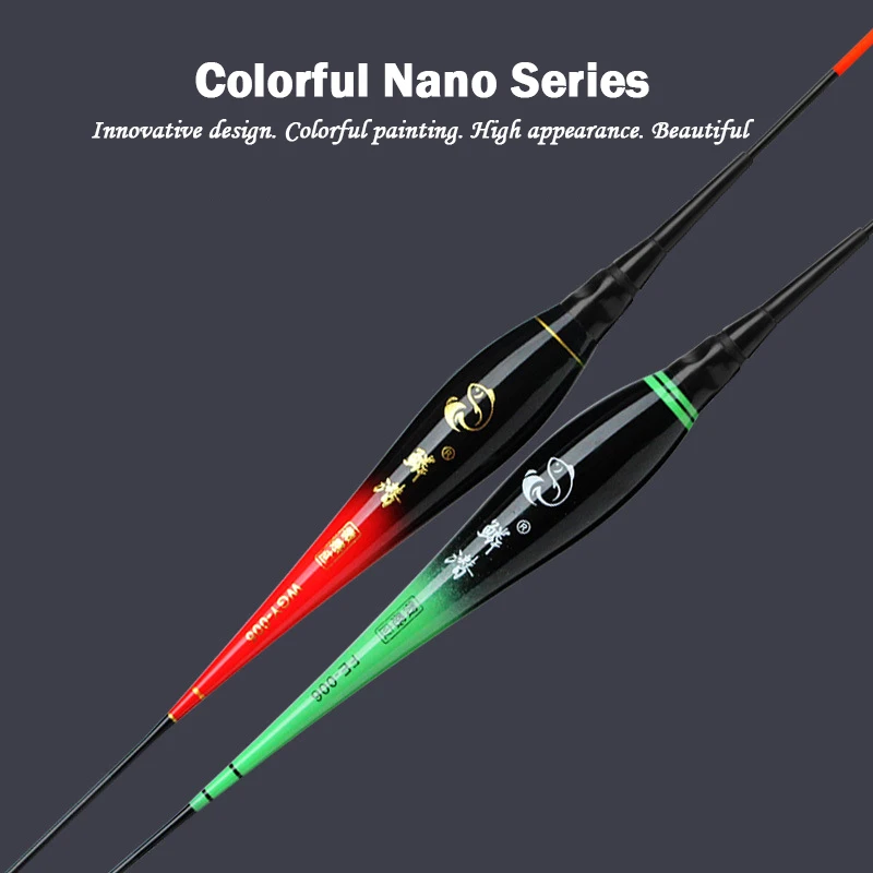 Flotadores electrónicos LED para pesca, equipo de pesca al aire libre, cola nublada, Carpa/carpa cruciana, 0,8g-2,7g, alta sensibilidad, novedad - imagen 2