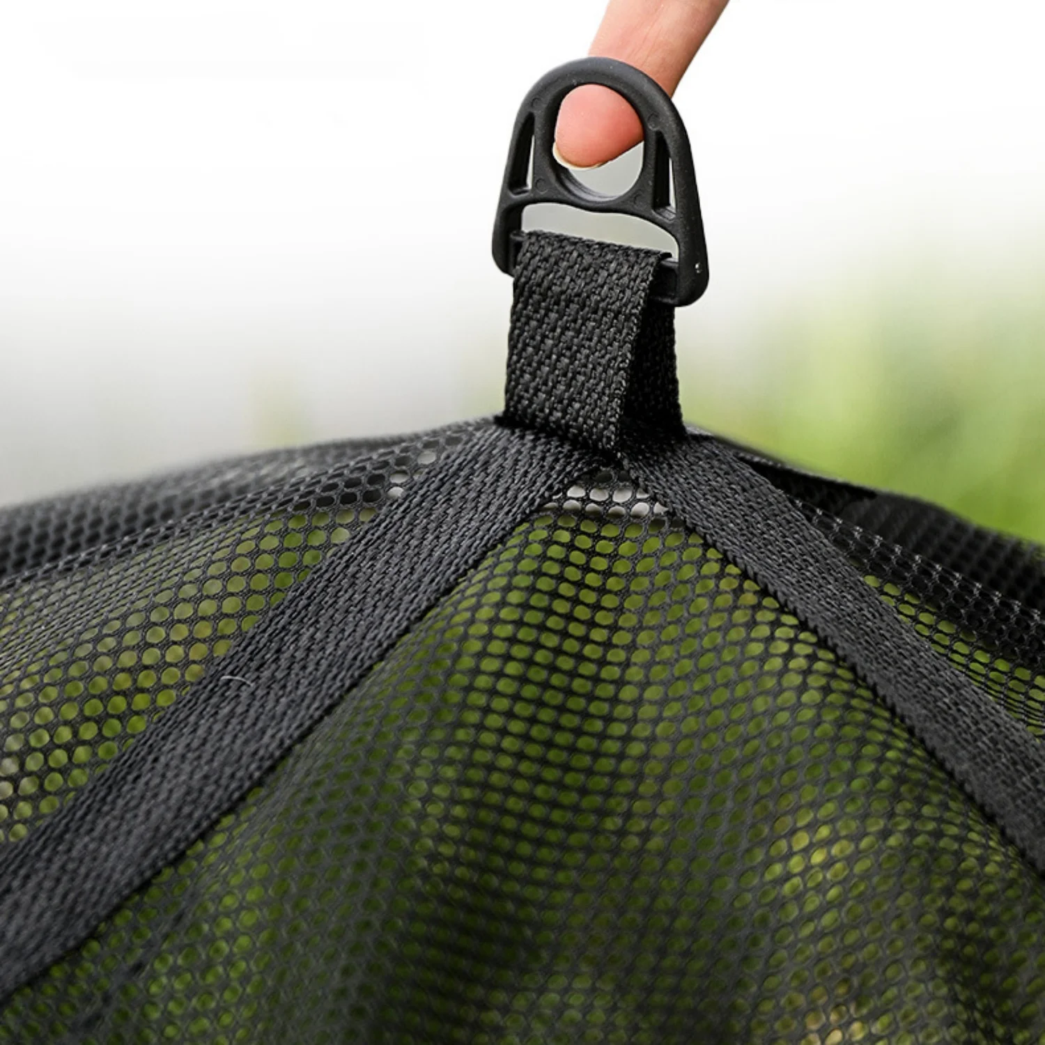 Cubo de pesca portátil de secado rápido, bolsa para peces vivos, bolsa larga duradera, red de pesca para carpa, cruciana, cabezona, Tilapia, Bream, lubina - imagen 5