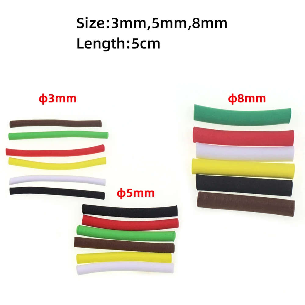 Wifreo 12 uds/2 bolsas 3mm 5mm 8mm pesca de carpa Pop Up espuma Zig Rig palos de espuma aparejo de pelo flotante carpa pesca cebo Terminal aparejos - imagen 5