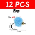 12pcs Blue