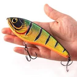 Jerkbait de hundimiento lento para lucio y zander