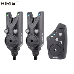 Hirisi S6 Alarma inalámbrica de pesca carpa – Impermeable y mordedura