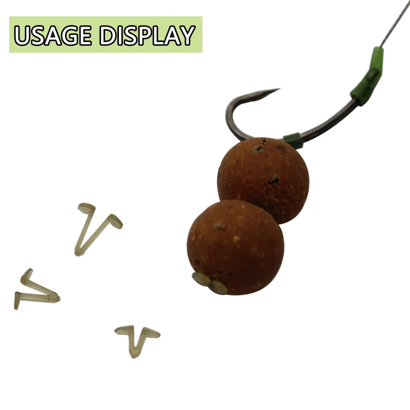 Señuelo de pesca de carpa, aparejo de pelo de carpa, 5 uds, herramientas de pesca de carpa, tope para cebo - imagen 5