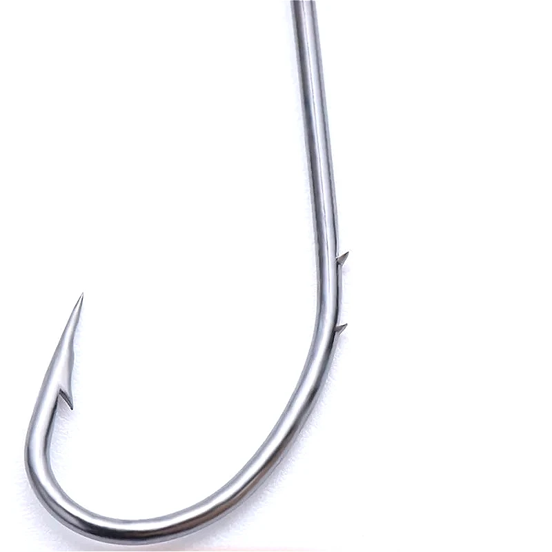Anzuelos de Pesca con púas en la espalda, 200 Uds., anzuelo con mango largo, púas para Pesca en el mar, Lucio ры Jayaв Ramon крюч®к Pesca accesorios - imagen 3
