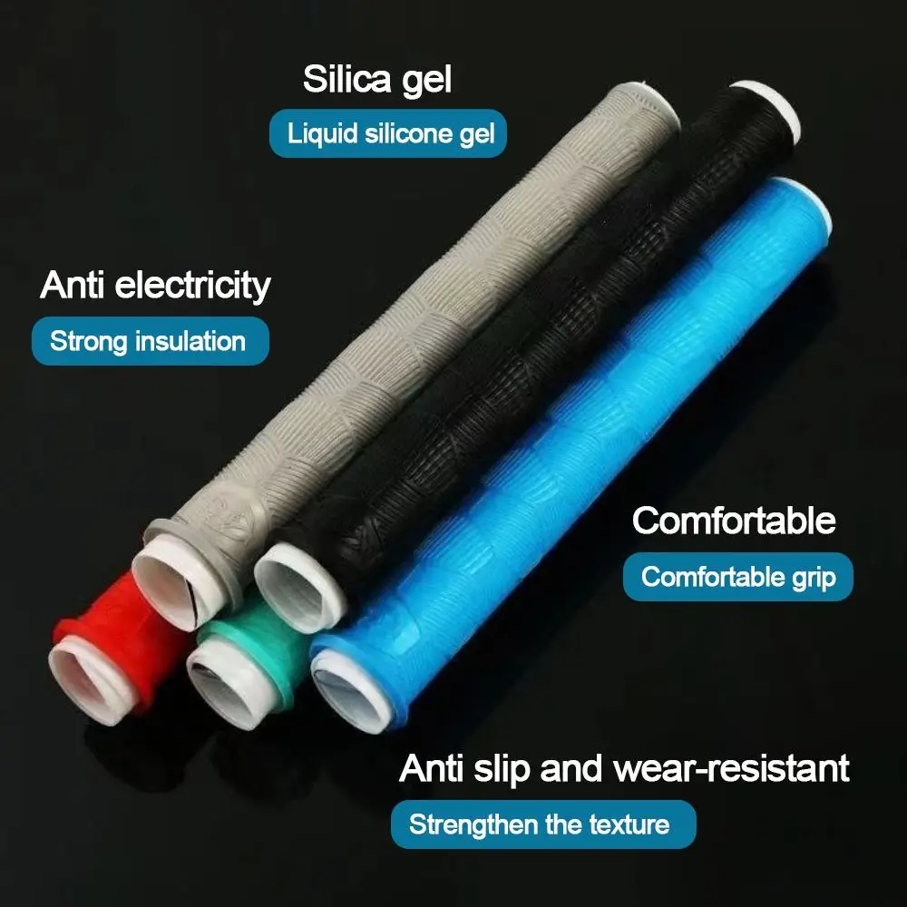 Mango de caña de pescar de silicona, cubierta de empuñaduras antideslizantes universales reemplazables, agarre de caña de pescar multifuncional antideslizante - imagen 2